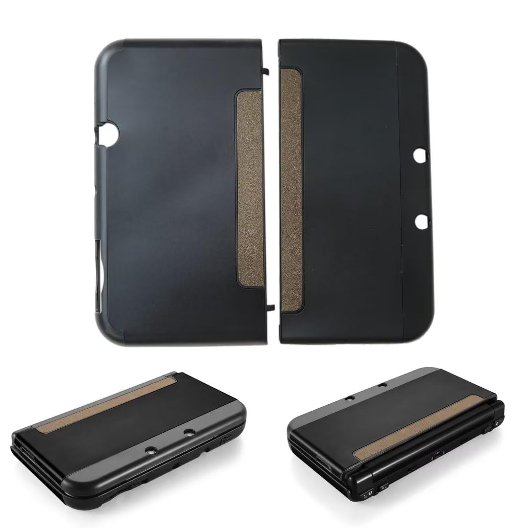Shockproof Hard Shell Case Cover for Nintendo 3DS LL XL Black M25901