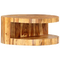 Natural Solid Sheesham Wood Coffee Table Z6059