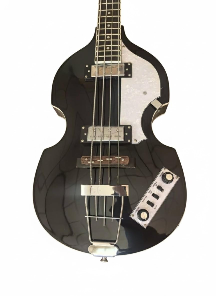 Electric Bass Guitar 4 String 41 Inch Hollow Basswood Body D812