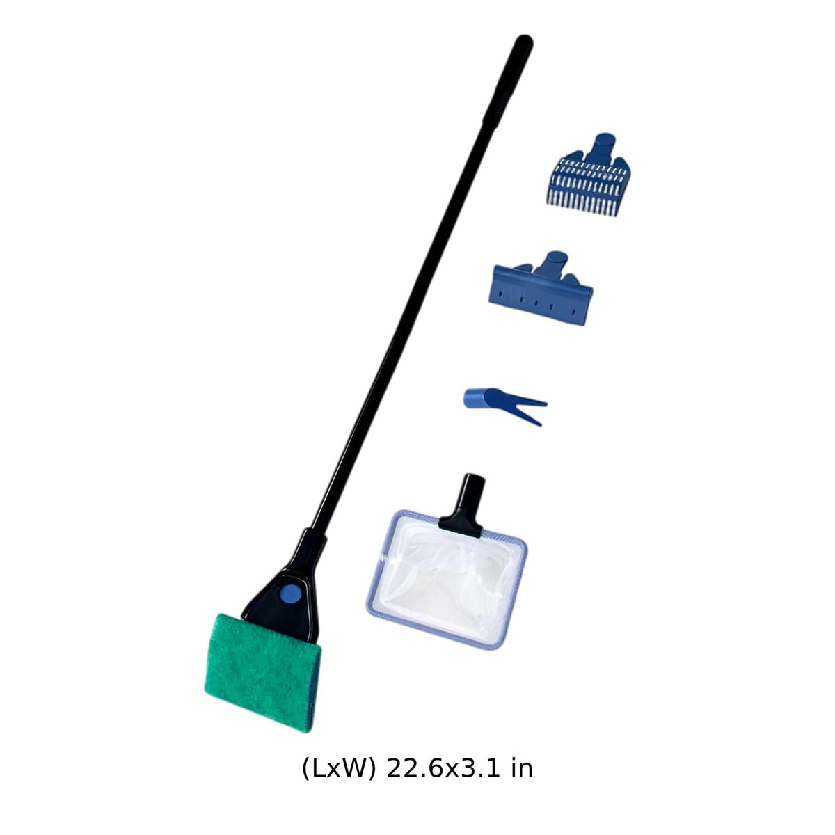 Aquarium Cleaning Kit 5 in 1 Extendable Fish Tank Cleaning Tool H30800
