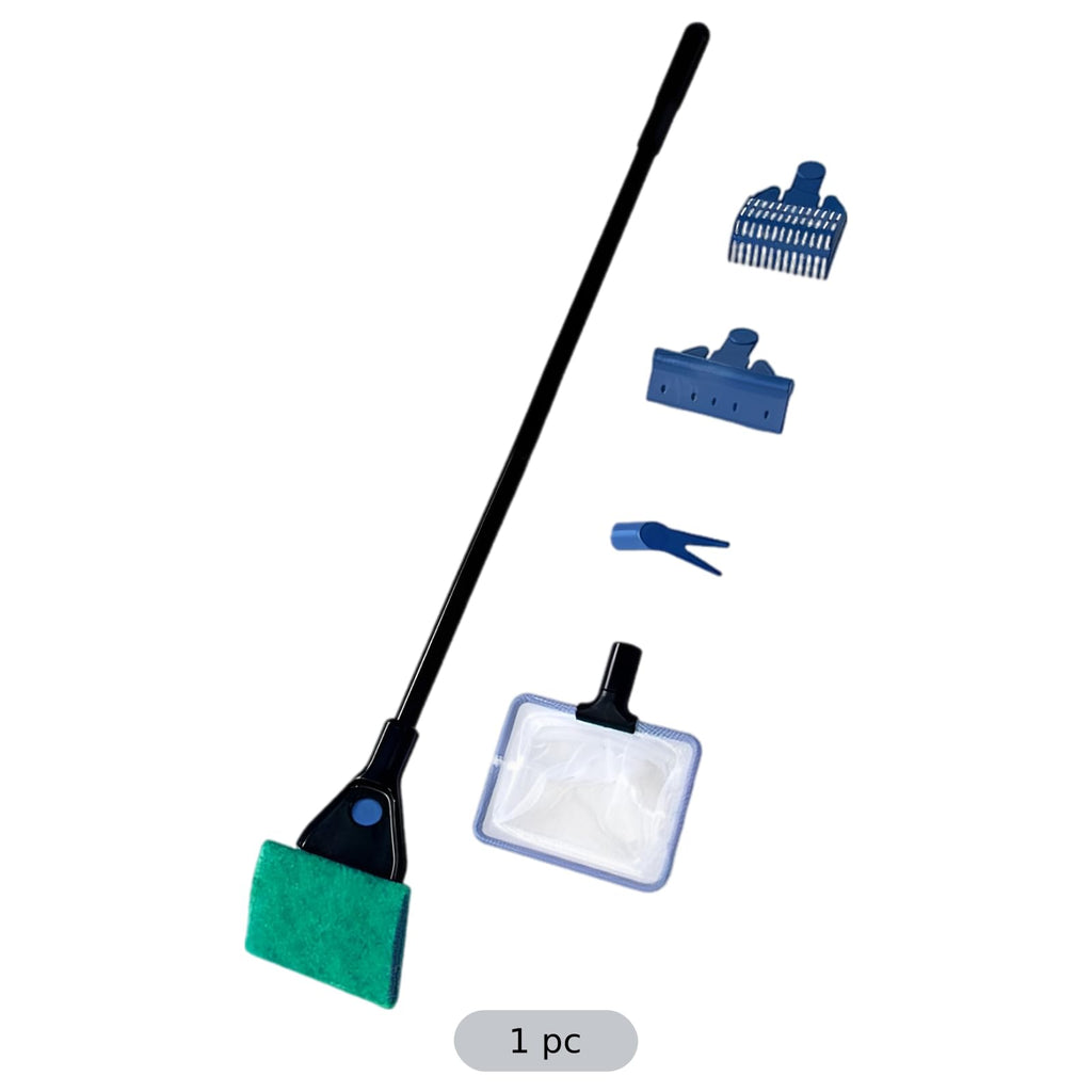 Aquarium Cleaning Kit 5 in 1 Extendable Fish Tank Cleaning Tool H30800