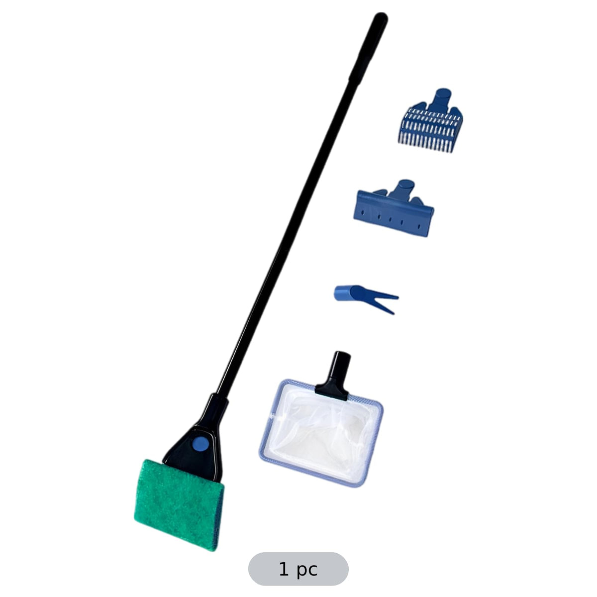 Aquarium Cleaning Kit 5 in 1 Extendable Fish Tank Cleaning Tool H30800