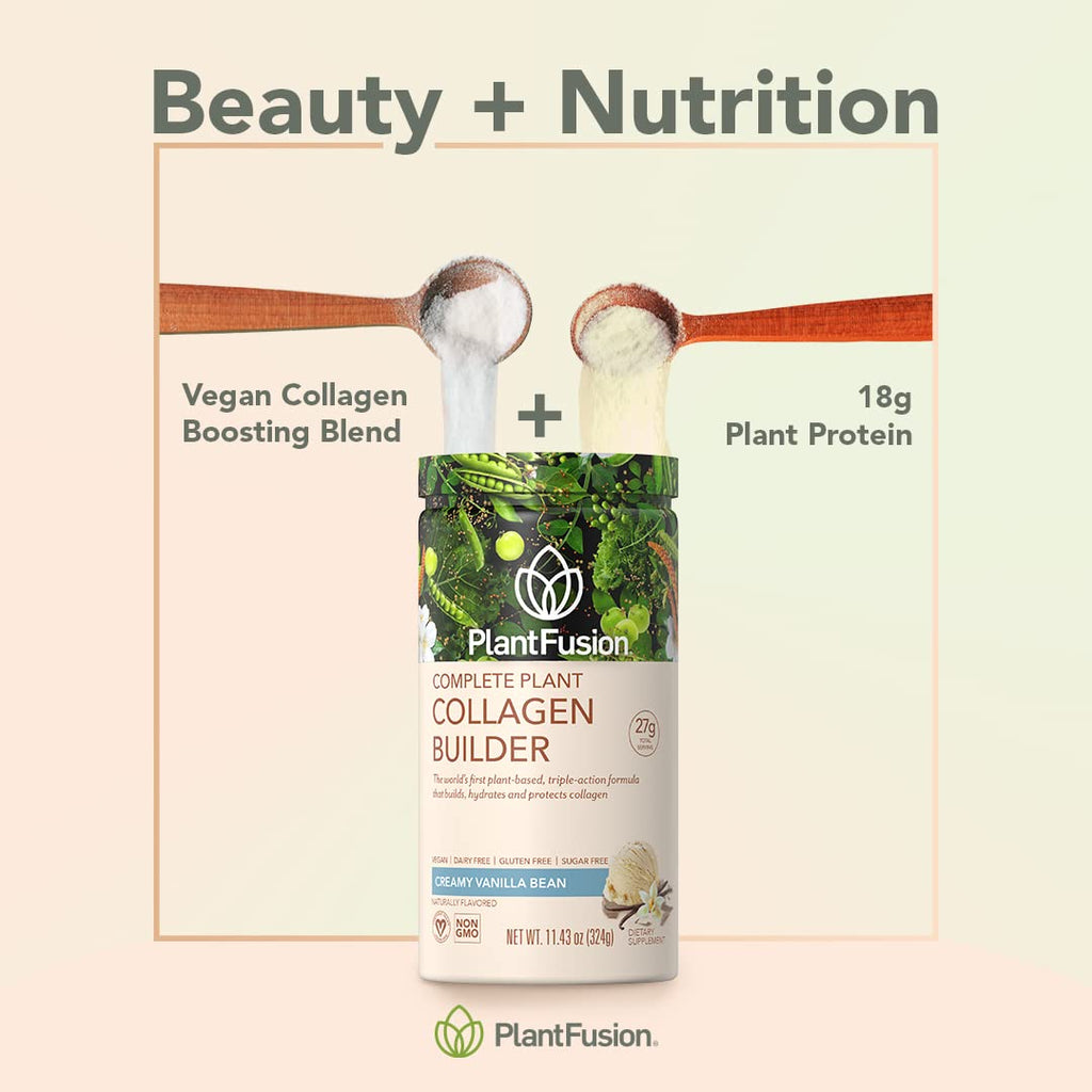 Vegan Collagen Protein Powder Unflavored 10.58 oz S936