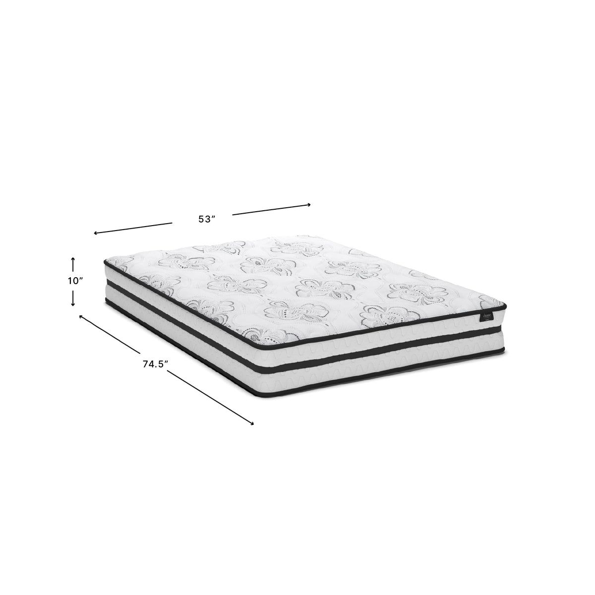 10 Inch Full Hybrid Mattress D319774