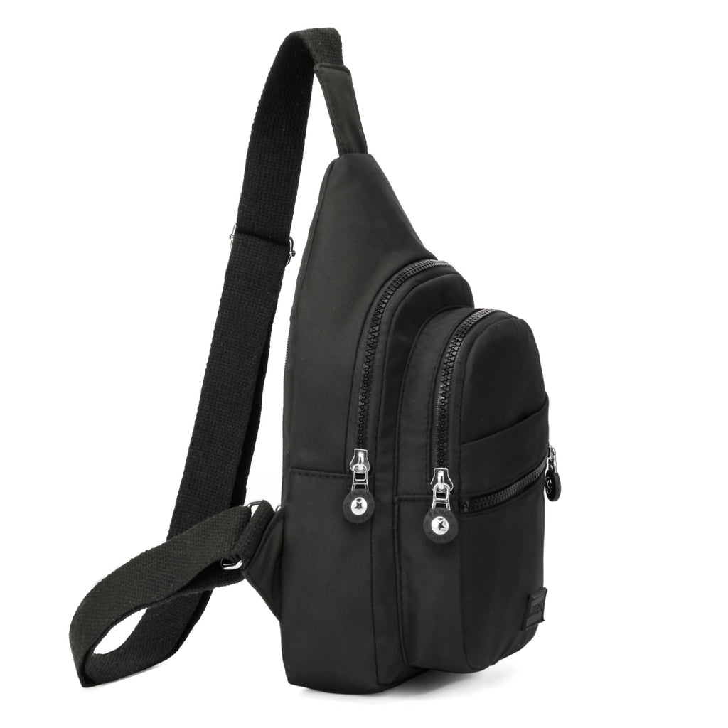 Small Black Sling Crossbody Bag P416511