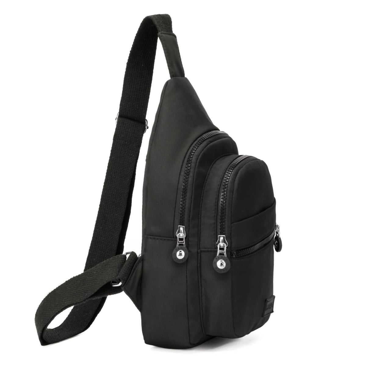 Small Black Sling Crossbody Bag P416511