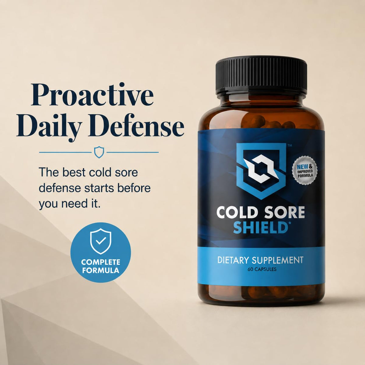 Cold Sore Supplement 60 Count A18025