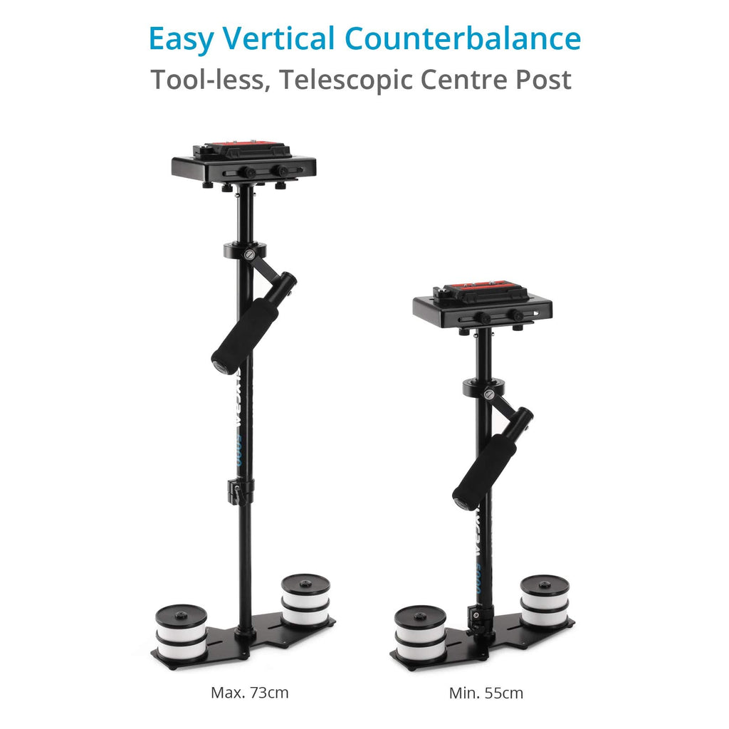 Handheld Stabilizer with Quick Release Plate and Table Clamp H85340