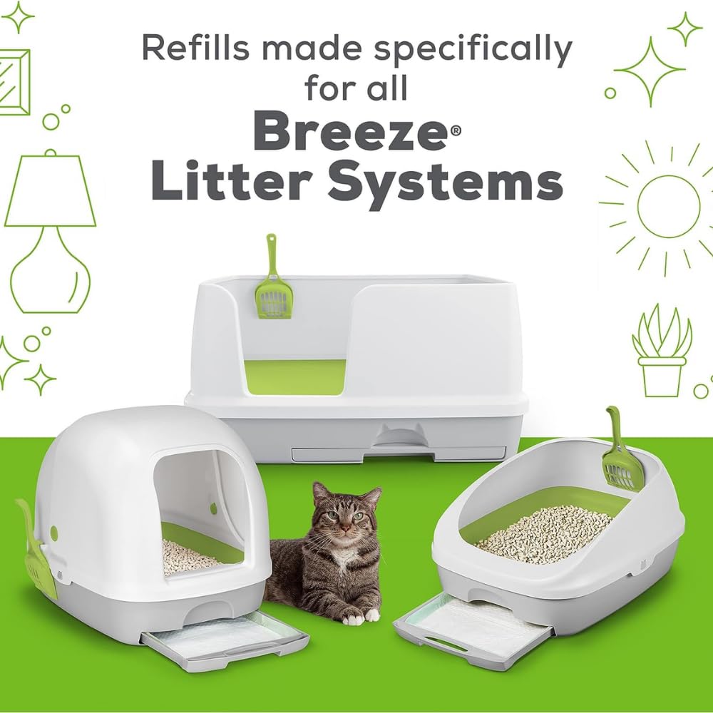 1 Litter Pellets Refill (3.5 lb) and 1 Cat Pad Refills (10 ct) Variety Pack C447060