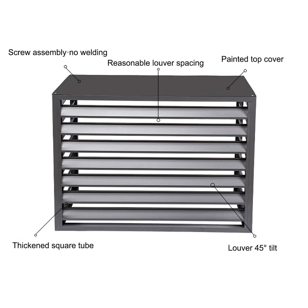 Aluminum Mini-Split Condenser Cover F7296