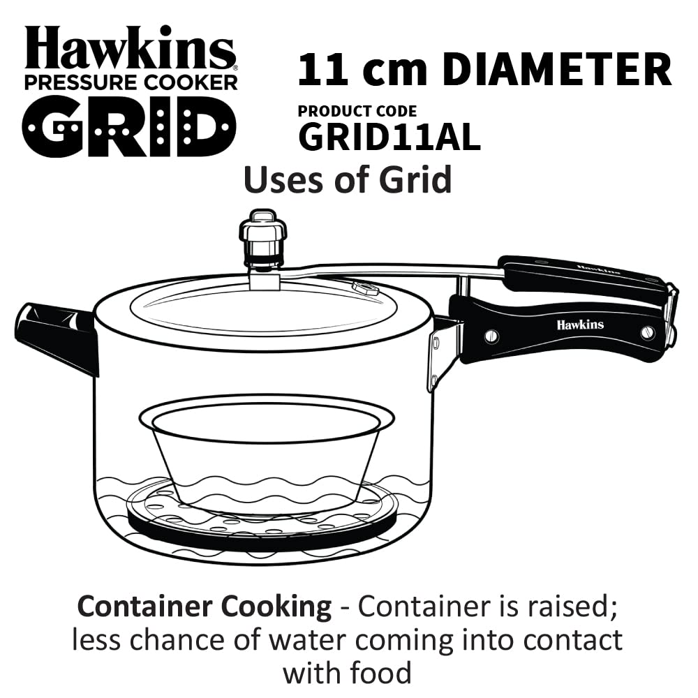 11 cm Aluminium Pressure Cooker Grid Q556125
