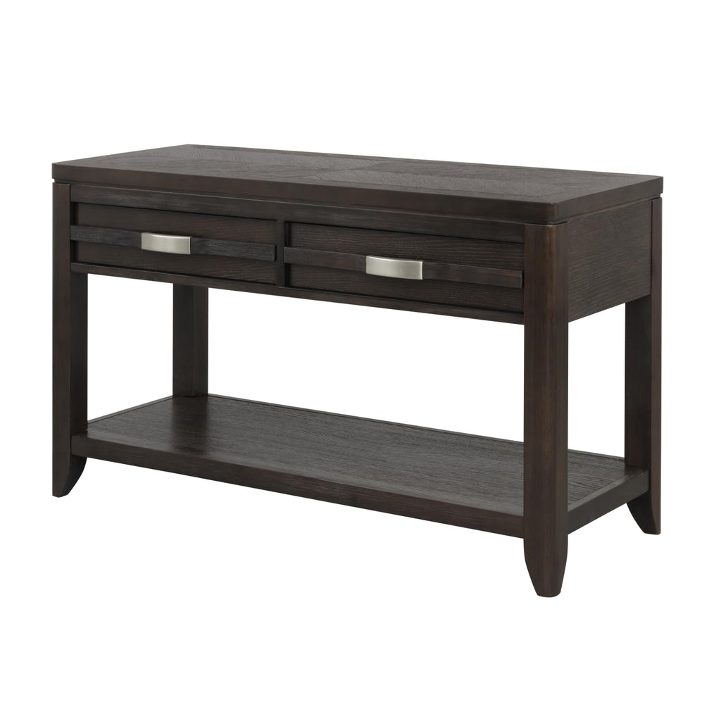 48" Two-Drawer Console Table with Storage Shelf I71281