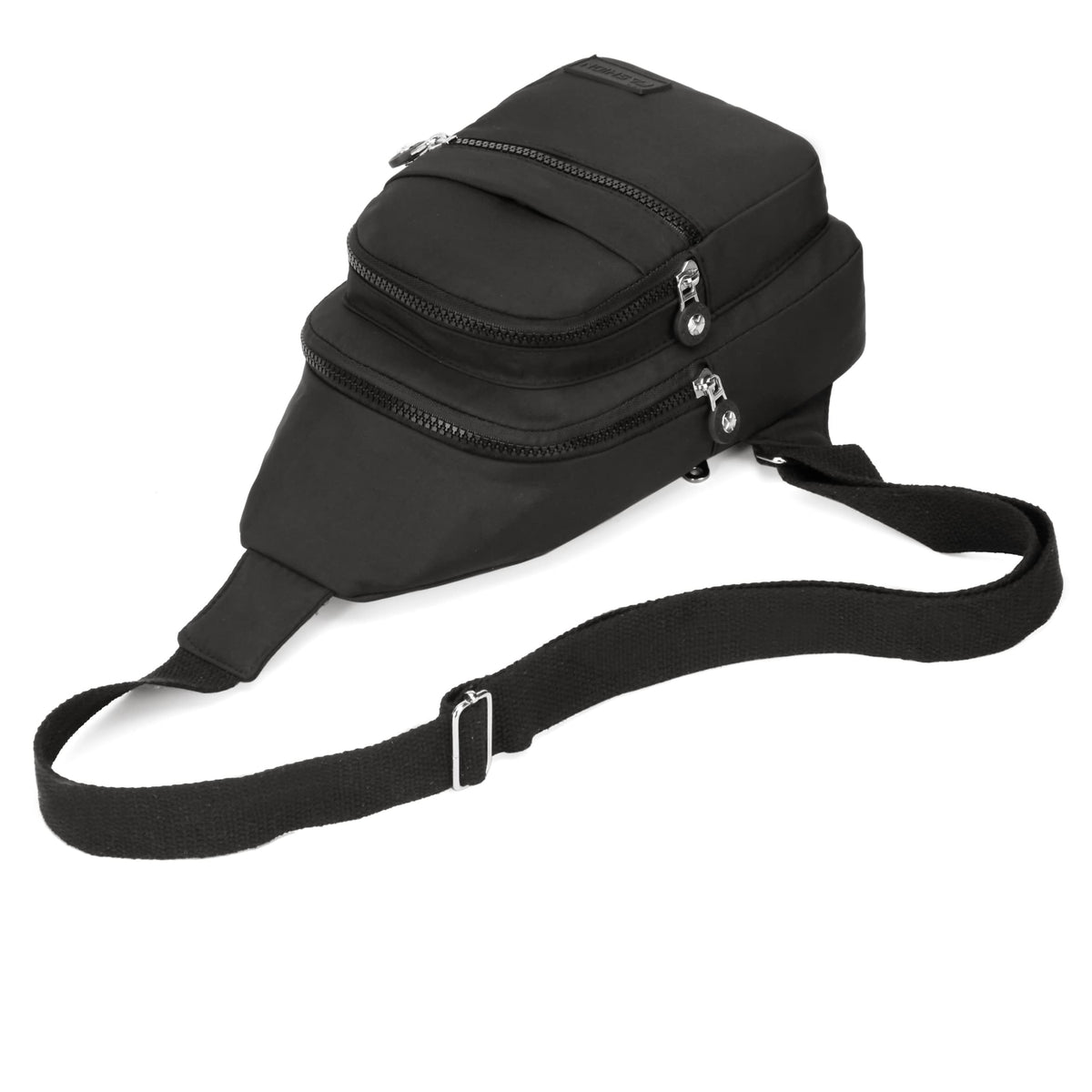 Small Black Sling Crossbody Bag P416511