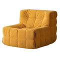 Yellow Corduroy Bean Bag Chair S23037