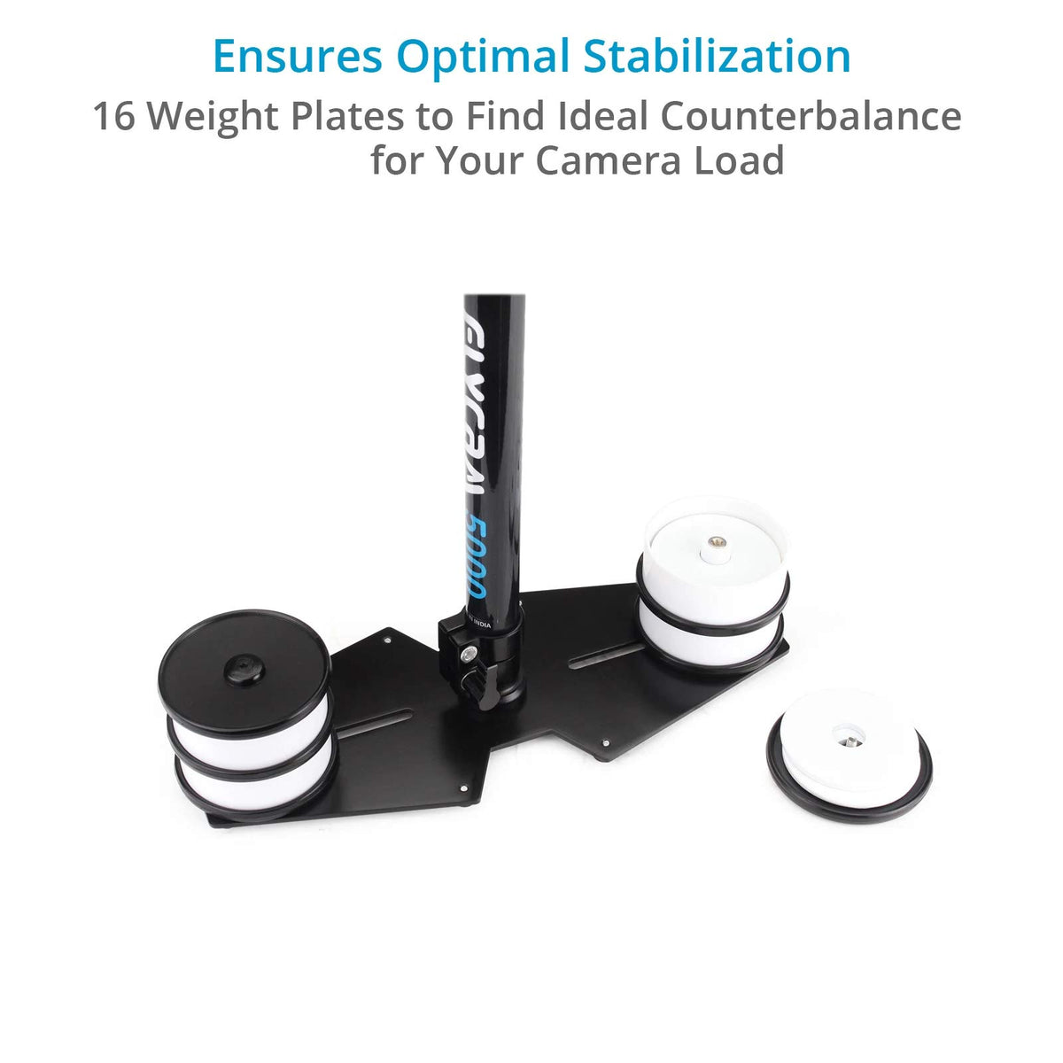 Handheld Stabilizer with Quick Release Plate and Table Clamp H85340