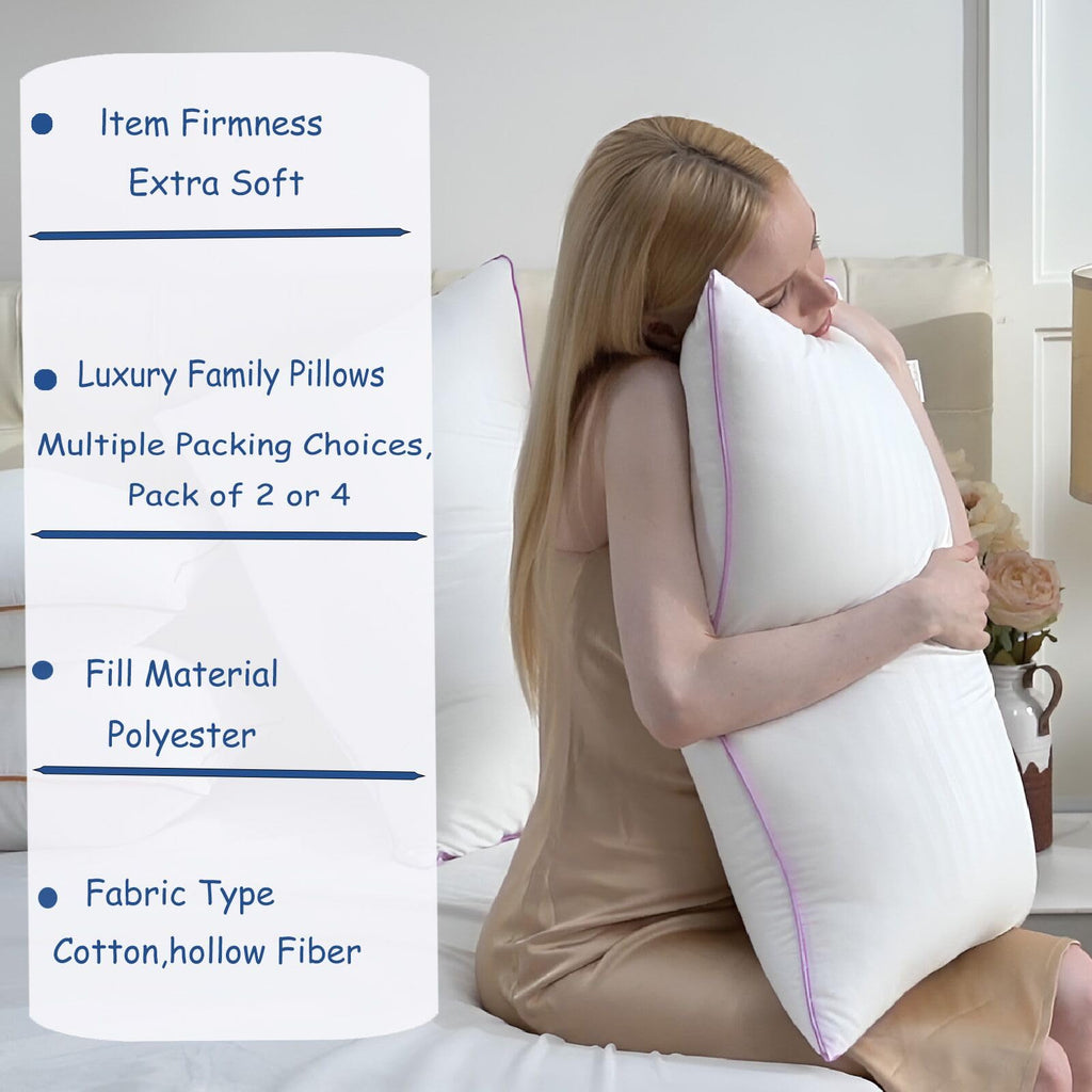 King Size Down Alternative Pillows Set of 2 H340