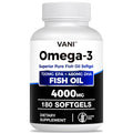 Omega 3 Fish Oil 4000mg 180 Softgels EPA & DHA H198480