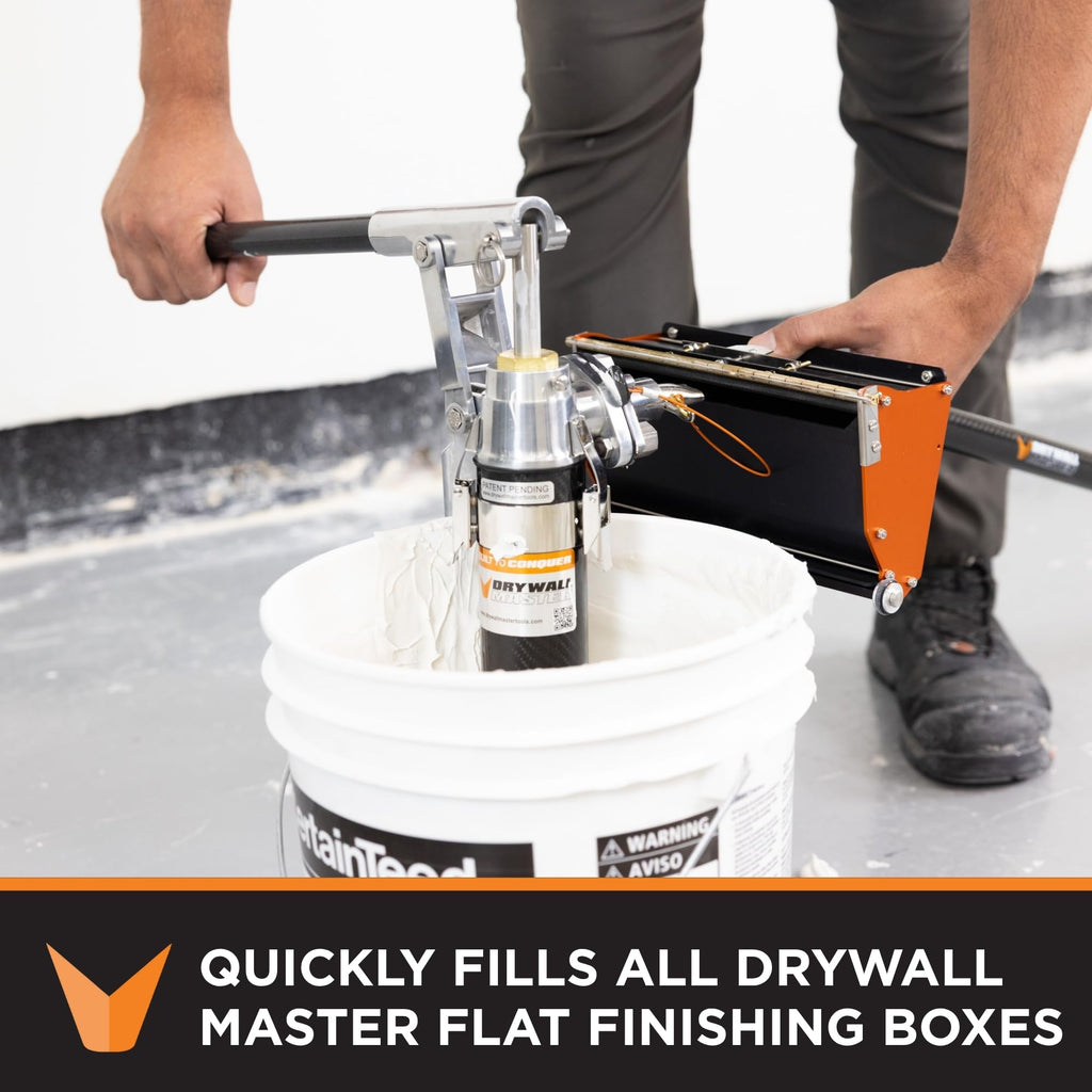10" & 12" High Capacity Flat Box Set with Pump, Filler, and 42" 180 Sure-Stop Handle C882