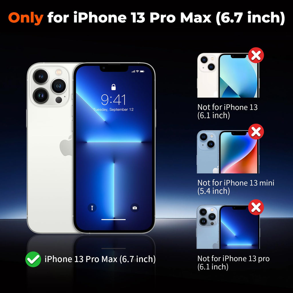 Magnetic iPhone 13 Pro Max Case Dark Blue I96864