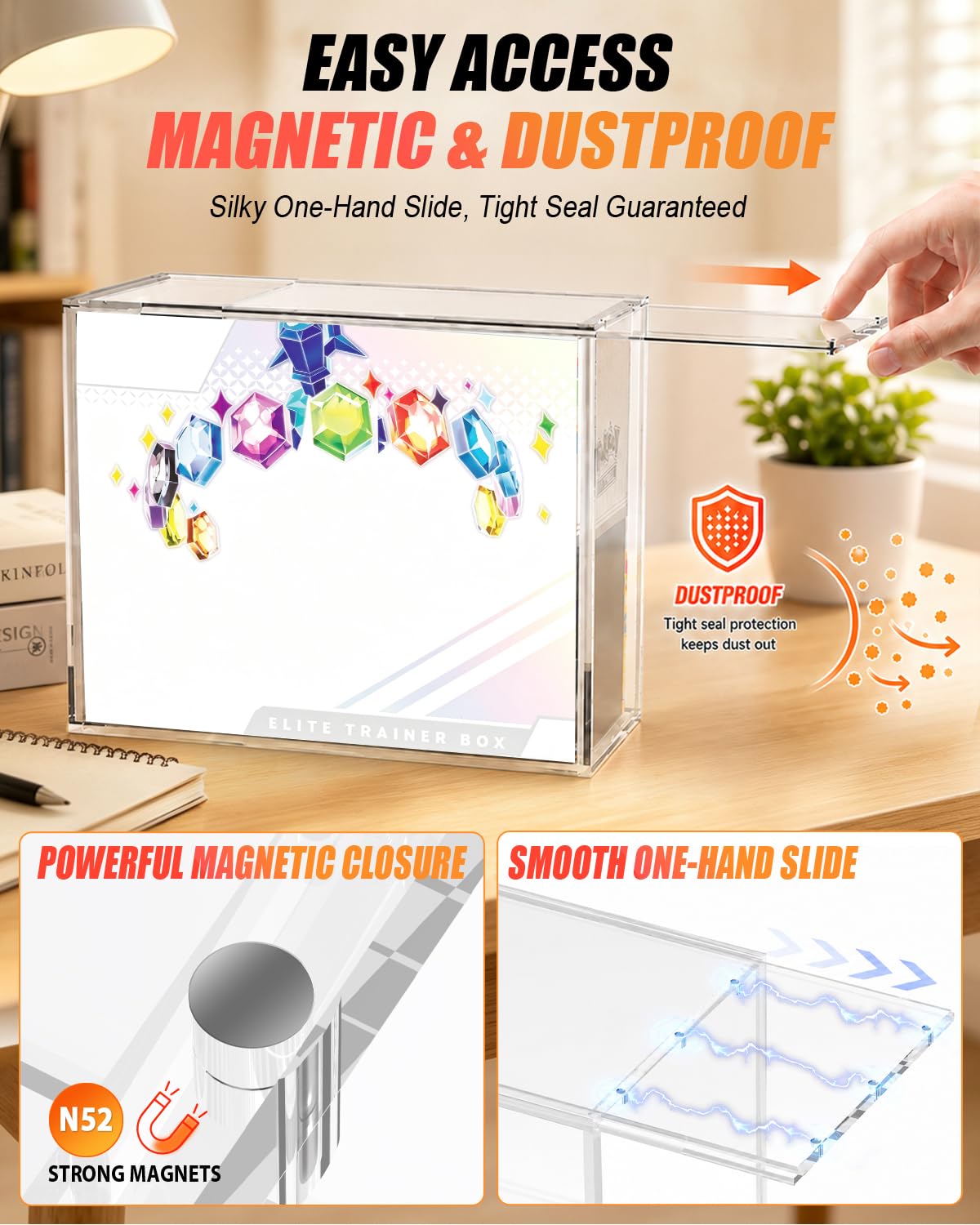 Acrylic ETB Protector Case 3 Pack S4888