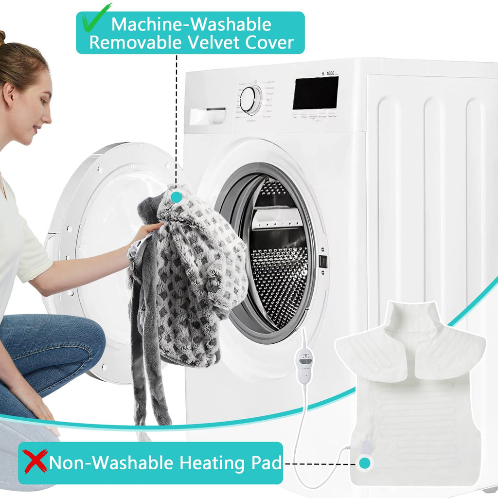 4 Massaging Heating Pad D4179