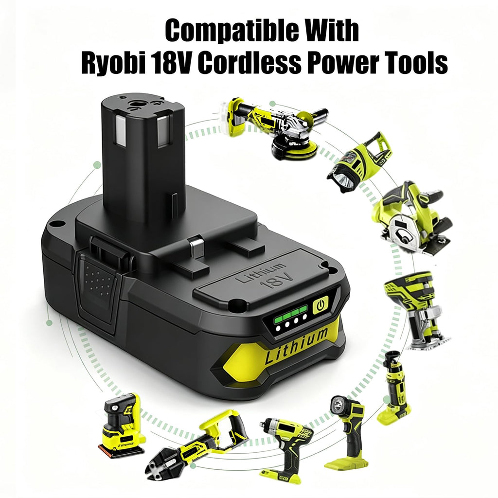 2Pack 4.0Ah Lithium Battery and Charger Combo D84915