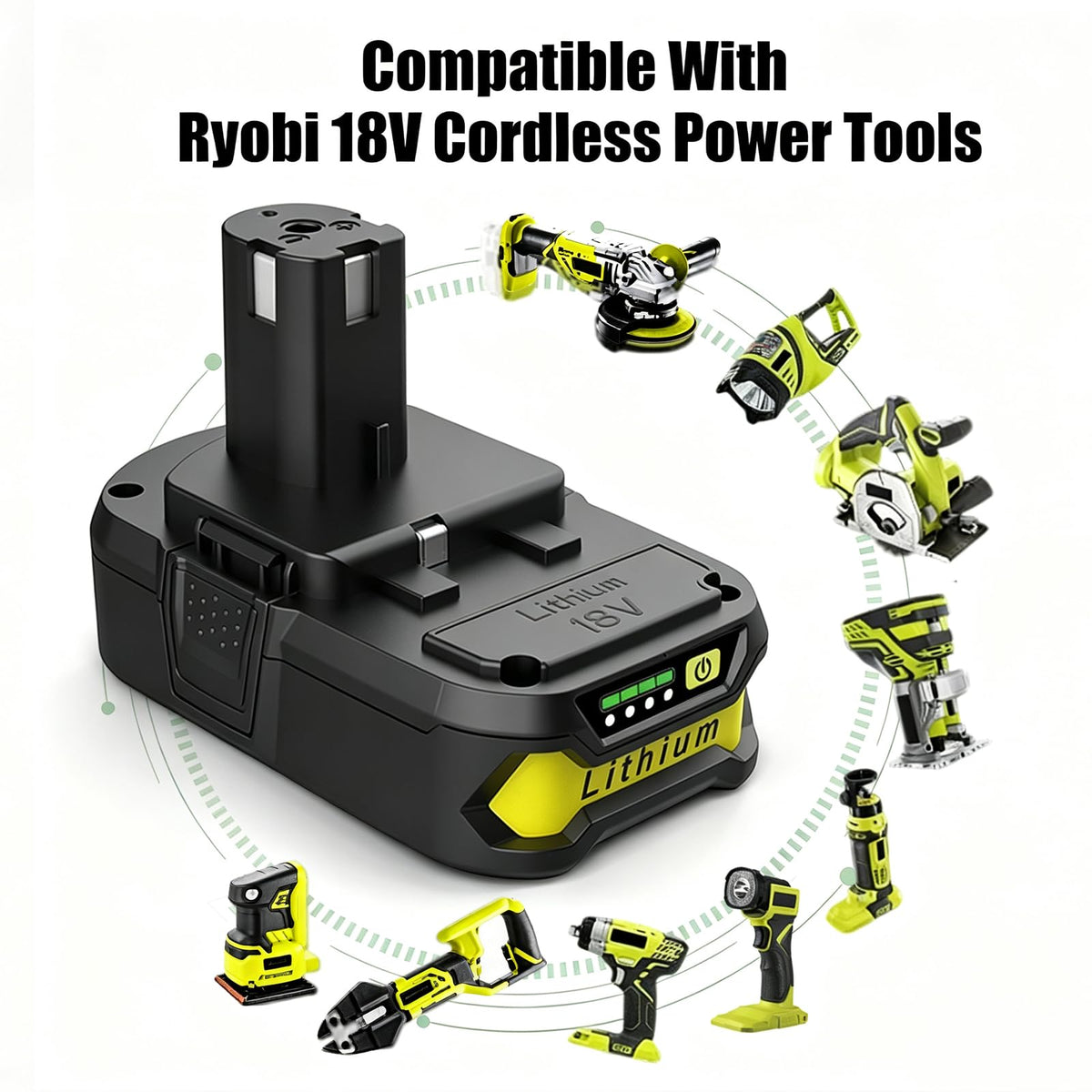 2Pack 4.0Ah Lithium Battery and Charger Combo D84915
