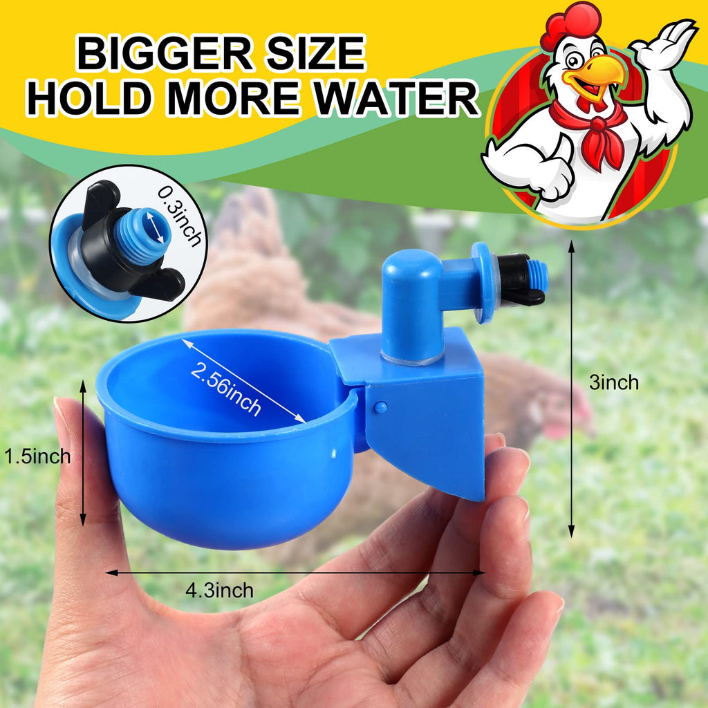 50 Pcs Chicken Waterer Cup O772244