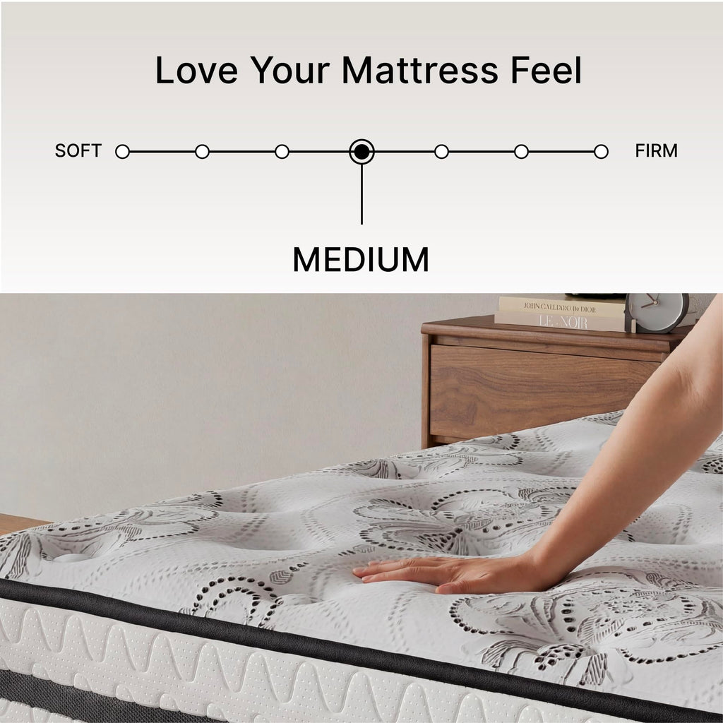 10 Inch Full Hybrid Mattress D319774