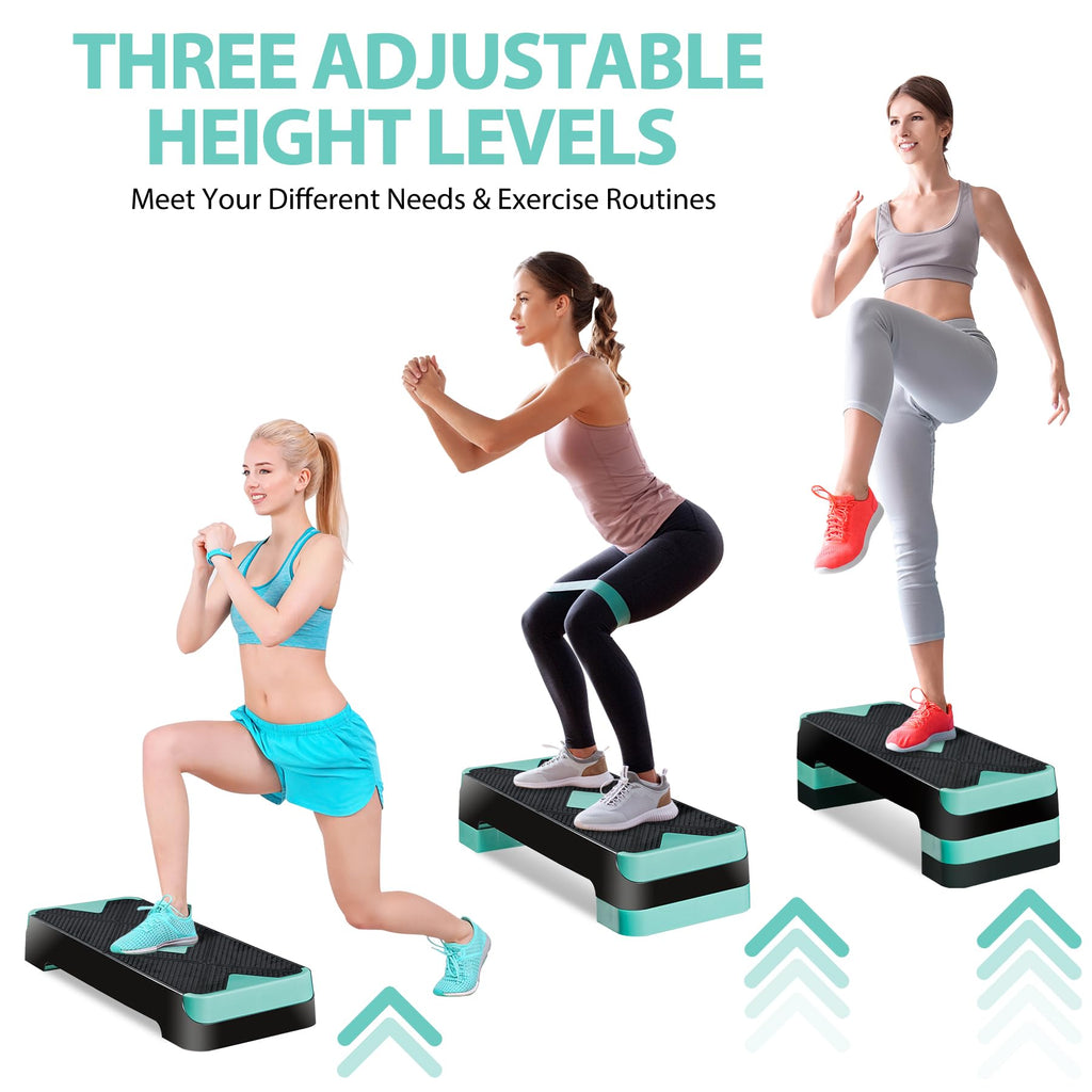 27 Inch Adjustable Aerobic Exercise Step Platform G887