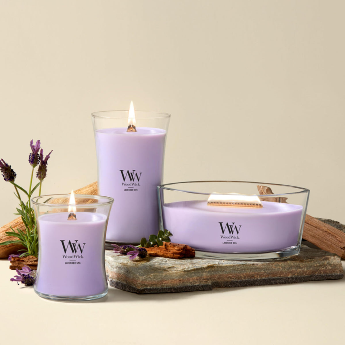 Lavender Spa Scented Candle 16oz T33298