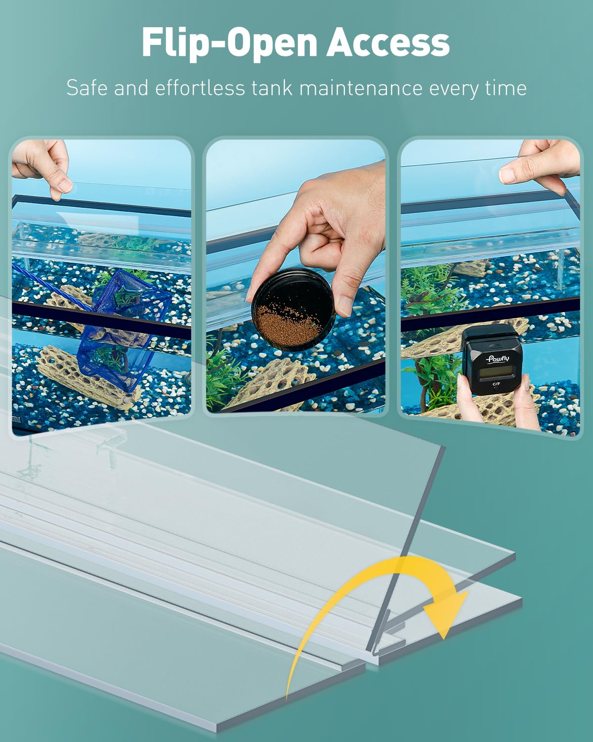 10 Gallon Clear Polycarbonate Aquarium Lid X9032