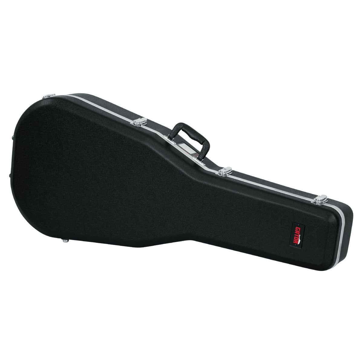 Lightweight ABS Molded Case for Dreadnought Acoustic Guitars S48607