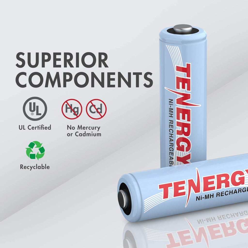 1.2V Rechargeable NiMH AA AAA C and D Battery Combo X441498