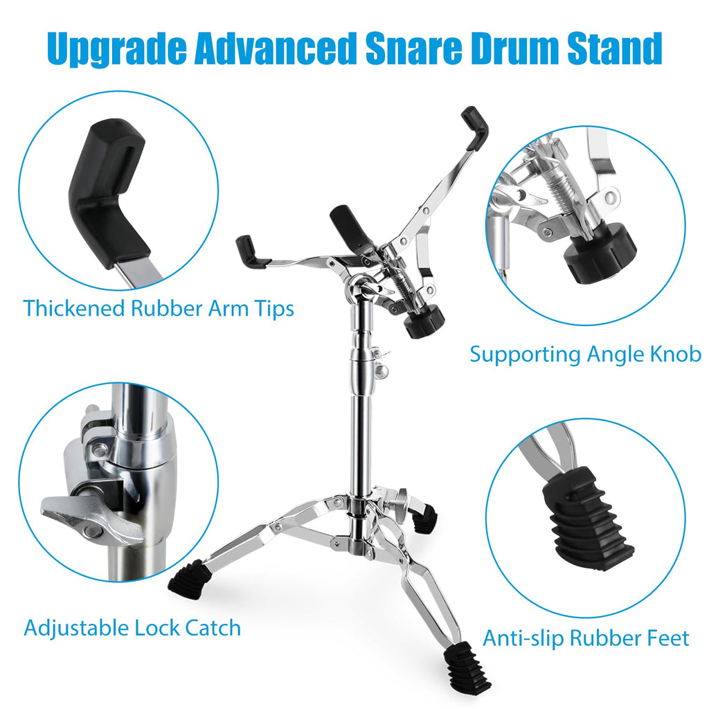 Height Adjustable Double Braced Snare Drum Stand C23362