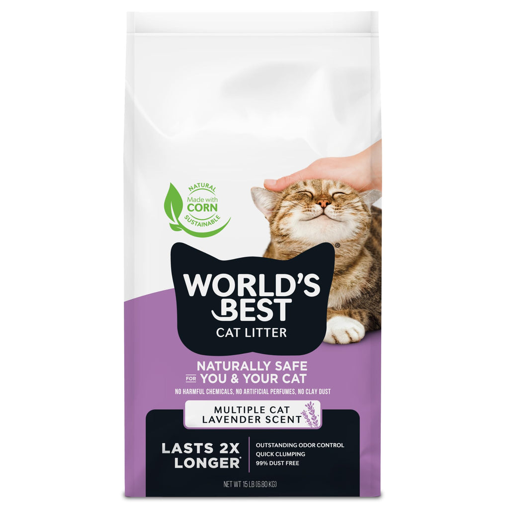 Lavender Cat Litter 15 lb Bag M282141