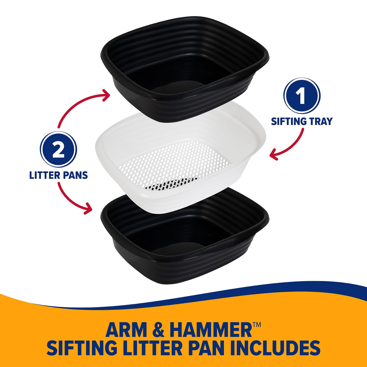 Large Sifting Cat Litter Box C793