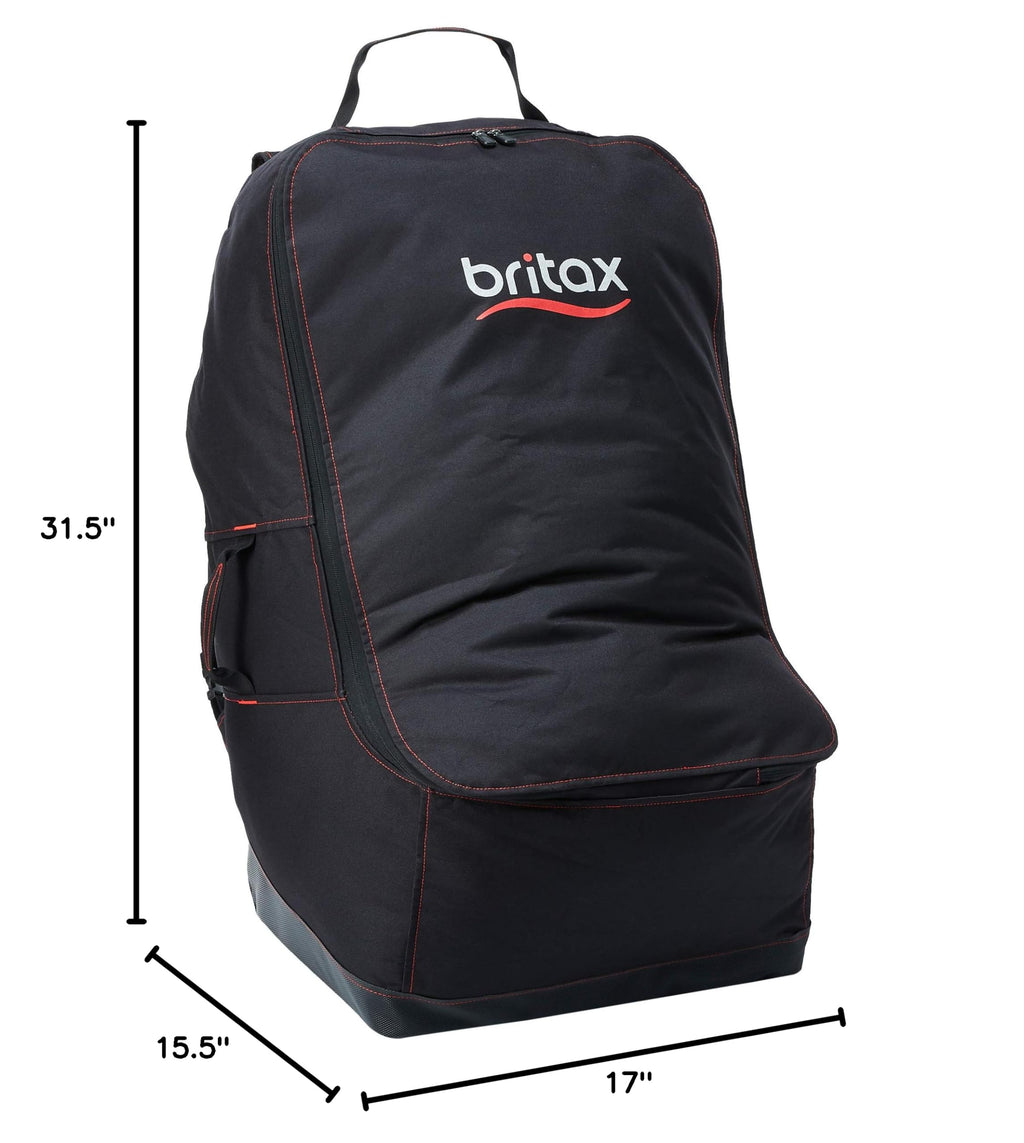 Car Seat Travel Bag with Backpack Straps and Wheels F4145