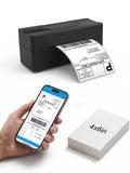 Bluetooth Thermal Shipping Label Printer 4x6 Black J533856