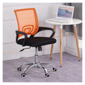 Black Orange Mesh Ergonomic Swivel Office Chair H25385
