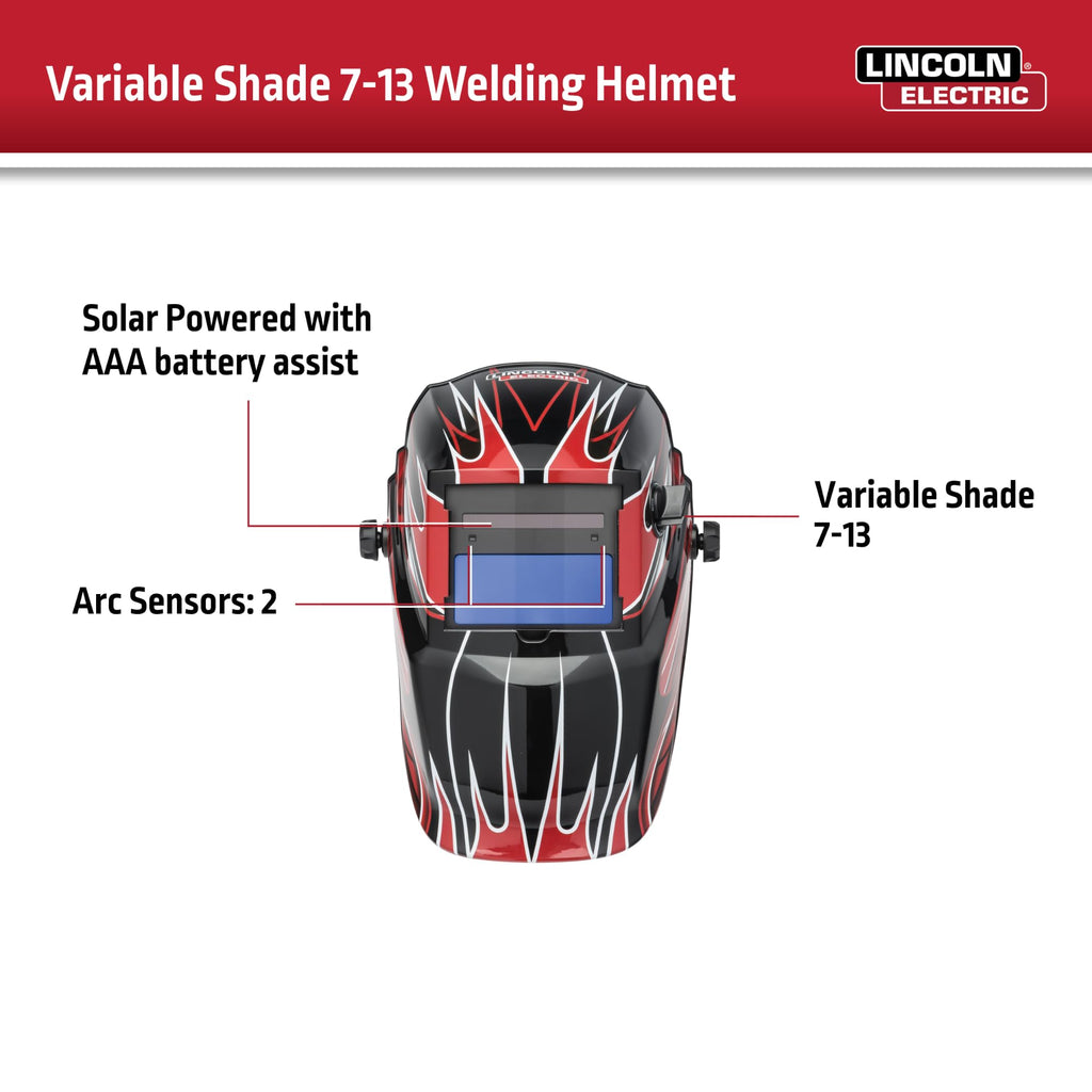 Red Welding Helmet W925825