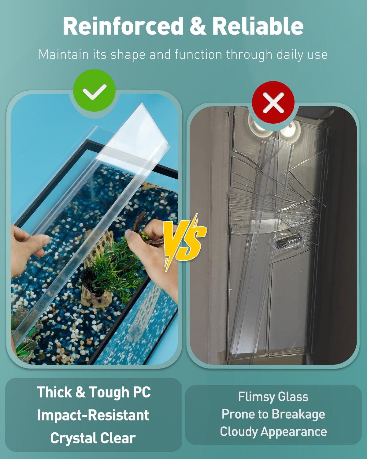 10 Gallon Clear Polycarbonate Aquarium Lid X9032