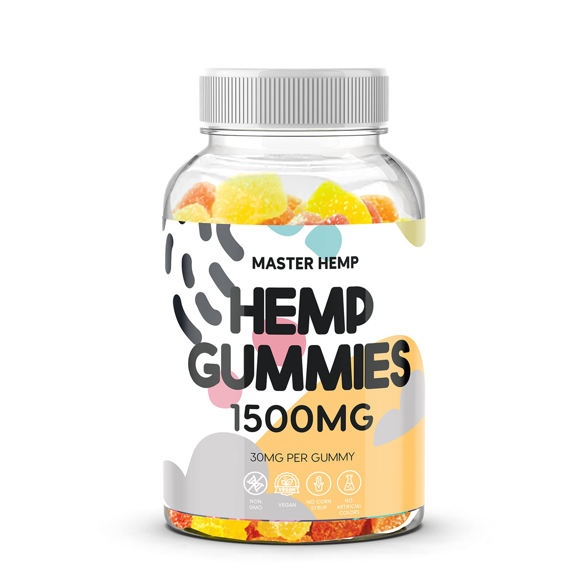 Organic Hemp Gummies Vegan P1045