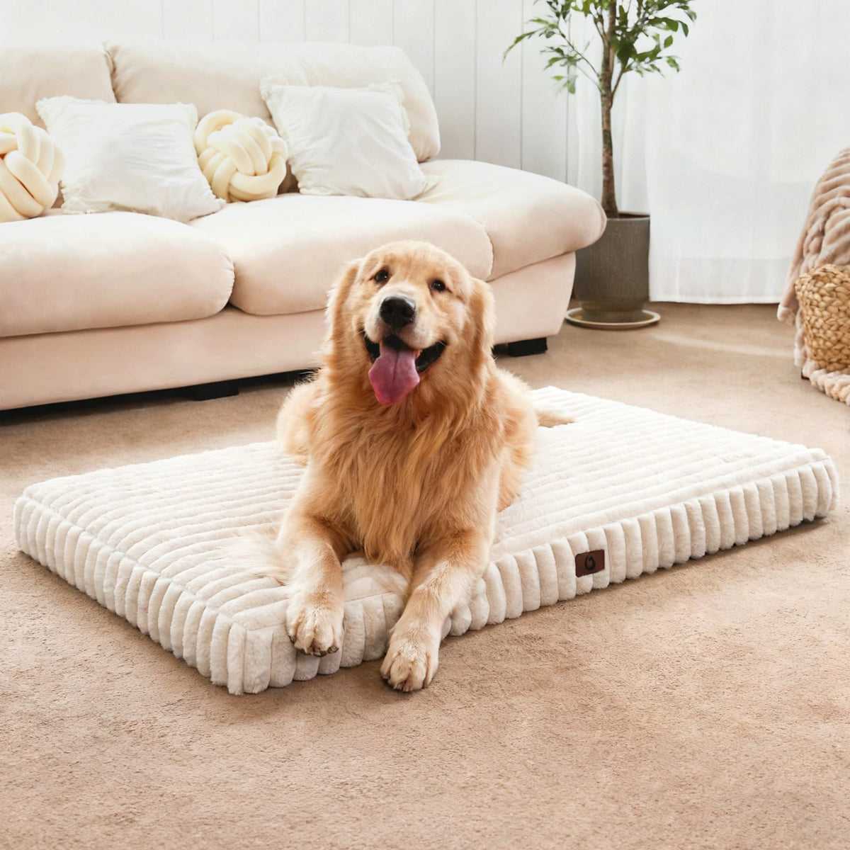 Orthopedic Foam Dog Bed with Waterproof Lining H113761