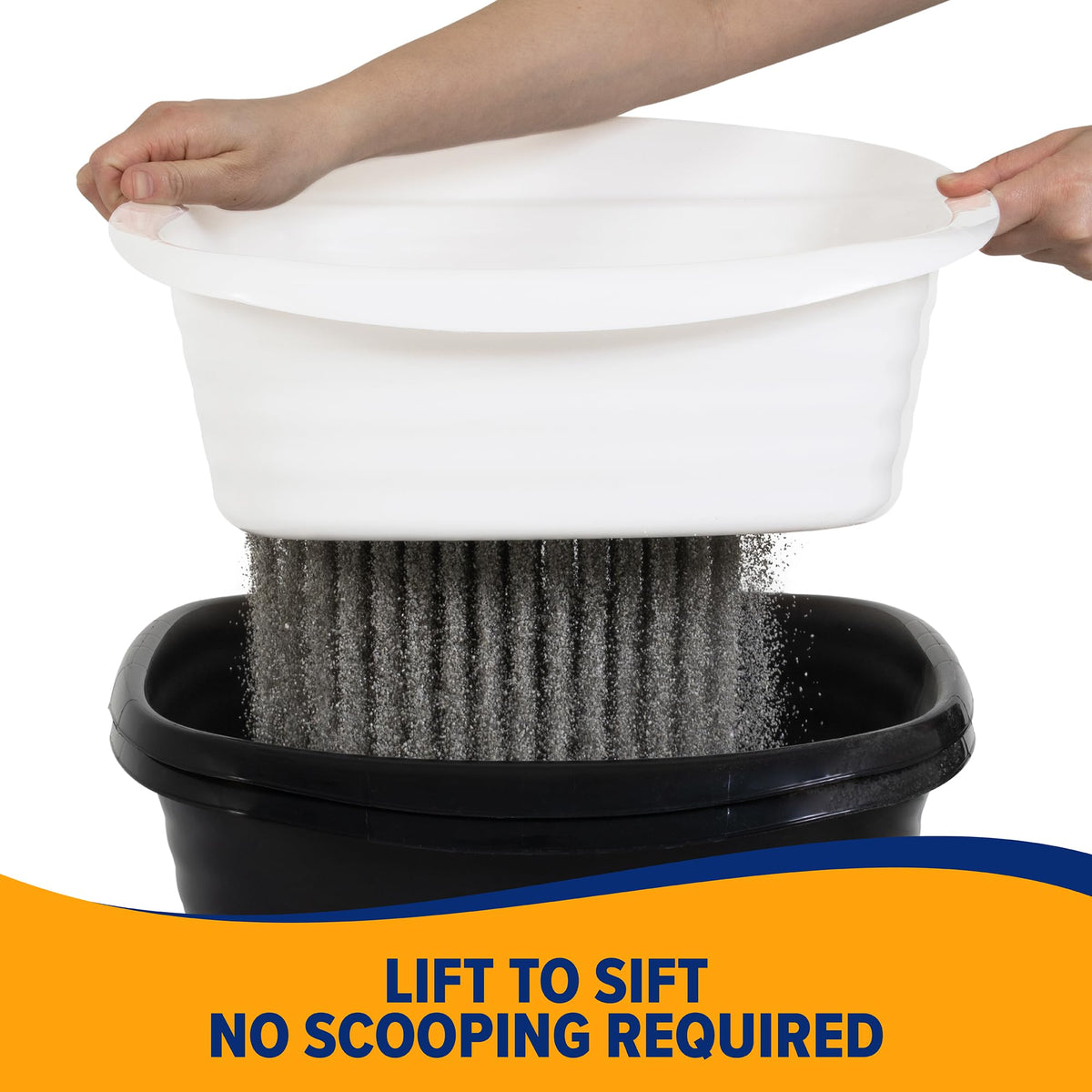 Large Sifting Cat Litter Box C793