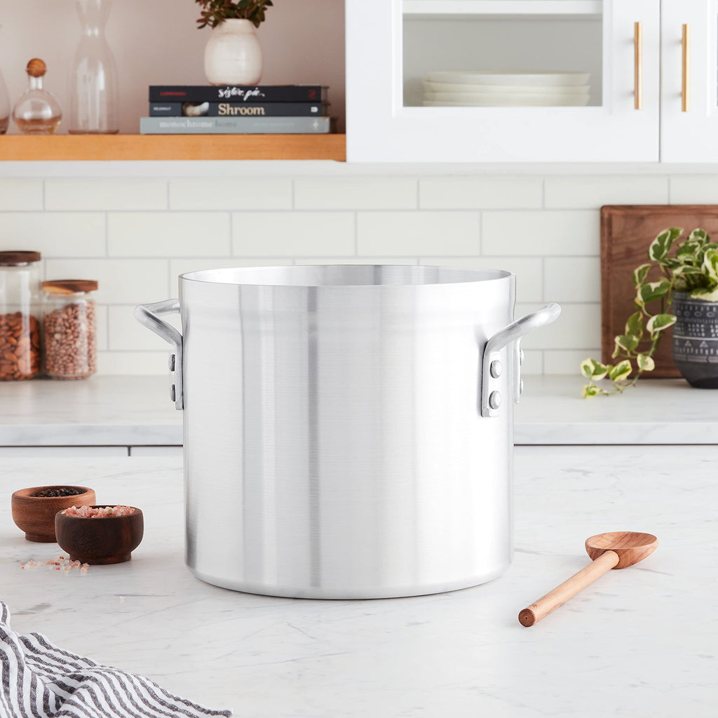 12 Quart Aluminum Stock Pot F949