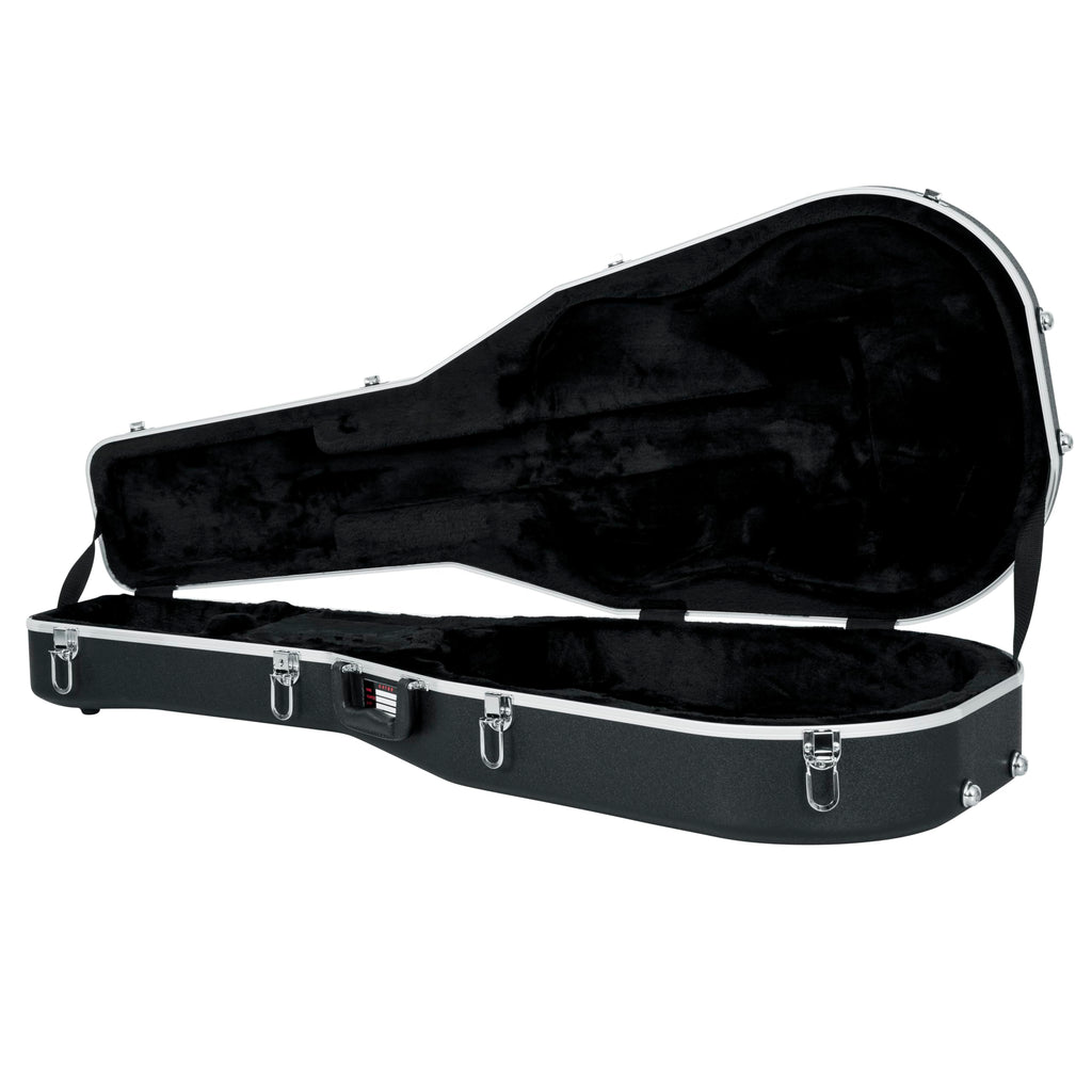 Lightweight ABS Molded Case for Dreadnought Acoustic Guitars S48607