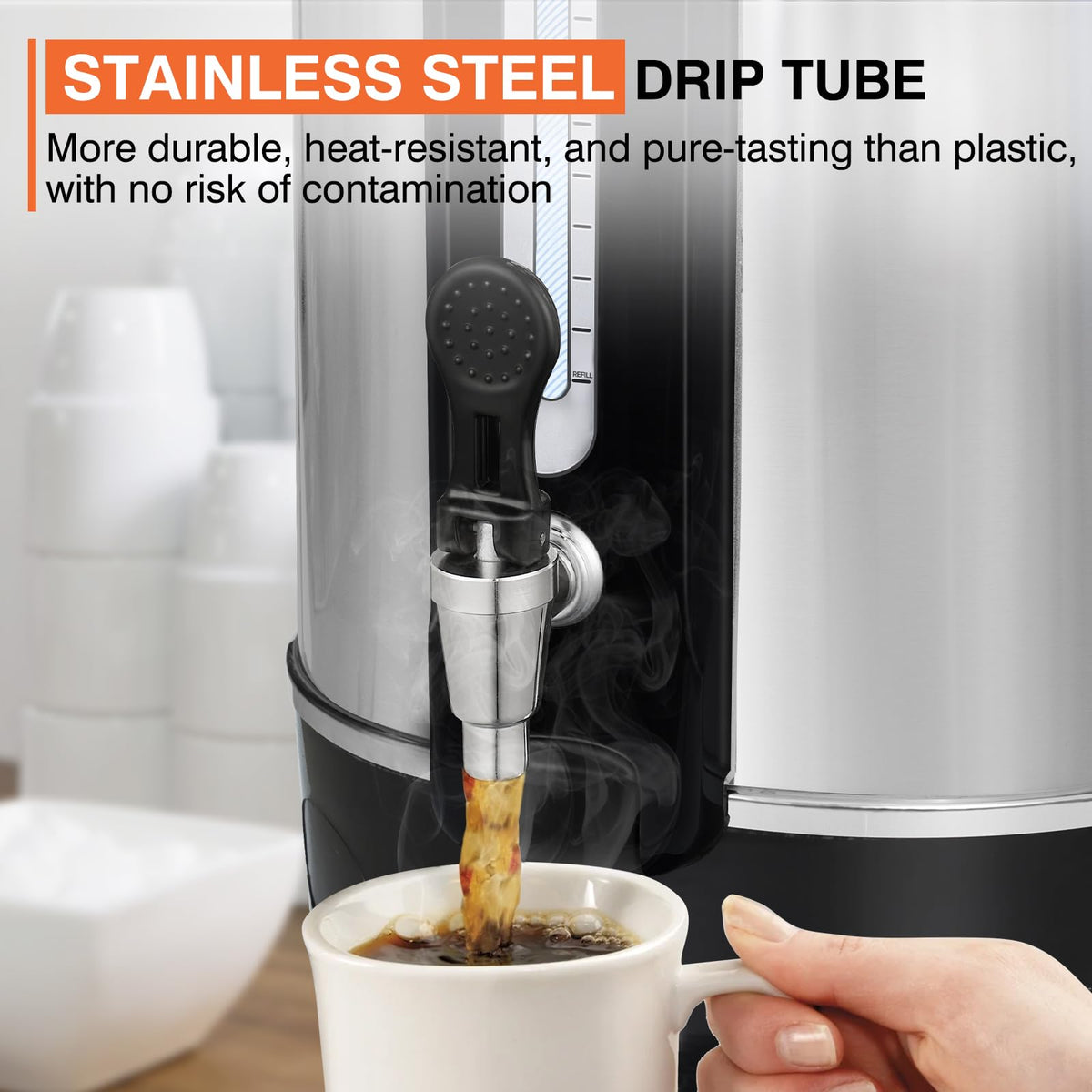 50 Cup Stainless Steel Coffee Urn S2555