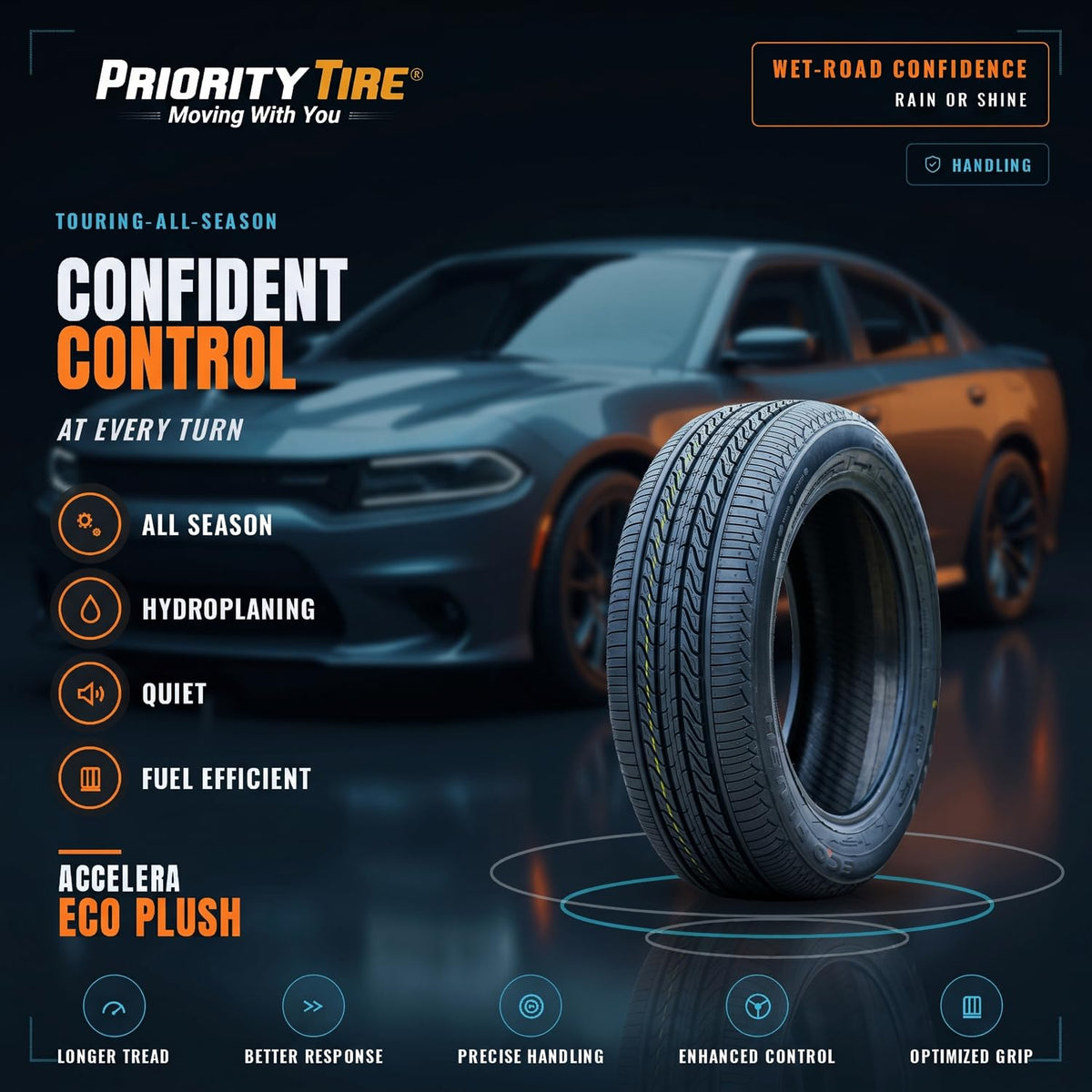 195/65R15 91H All-Season Touring Tire B4769