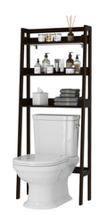 3-Tier Espresso Wood Bathroom Organizer P481